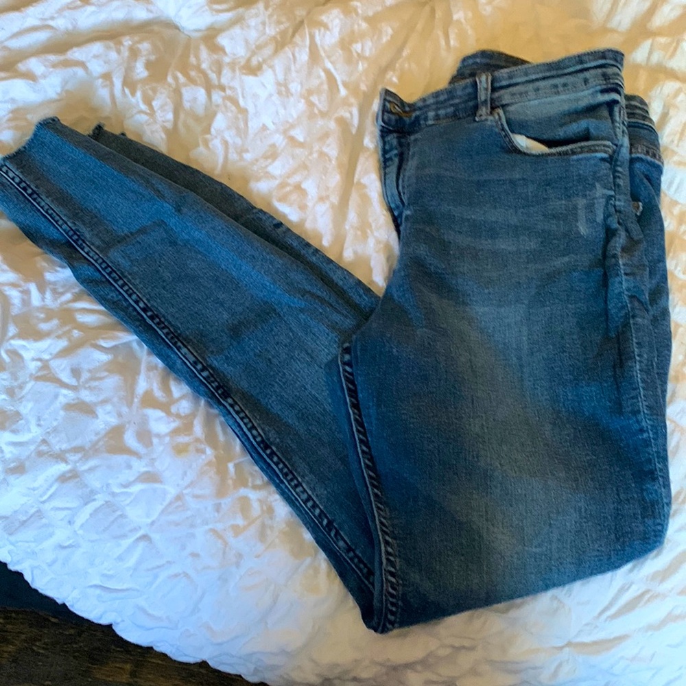 H&M stretch jeggings size 14